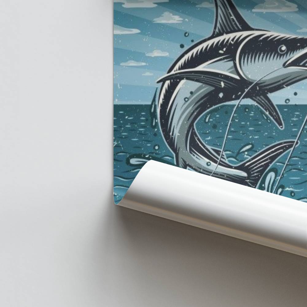 Poster Marlin Éclatant