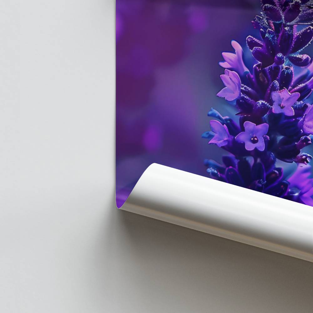 Pôster Lavanda Mística