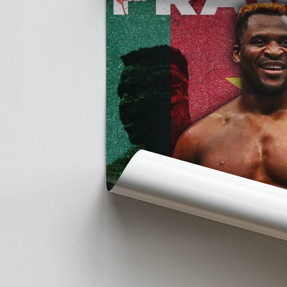 Pôster do poder de Ngannou