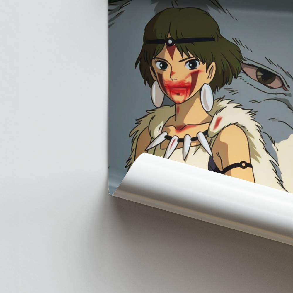 Pôster Princesa Momonoke