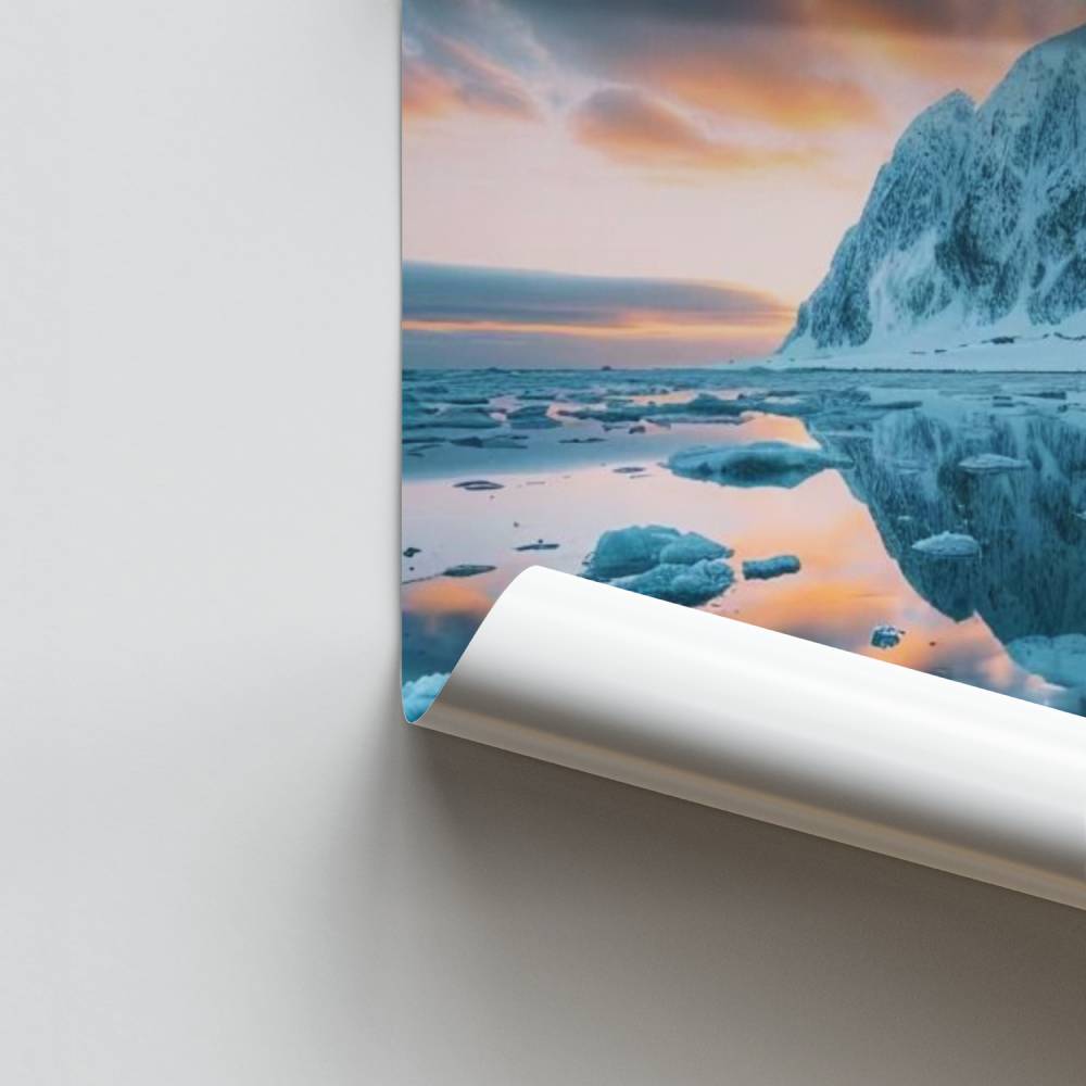 Poster Reflets Arctiques