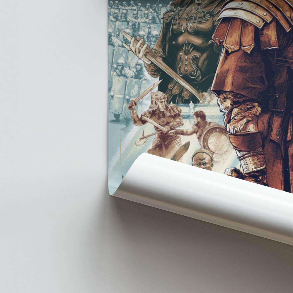 Pôster Guerreiro Romano