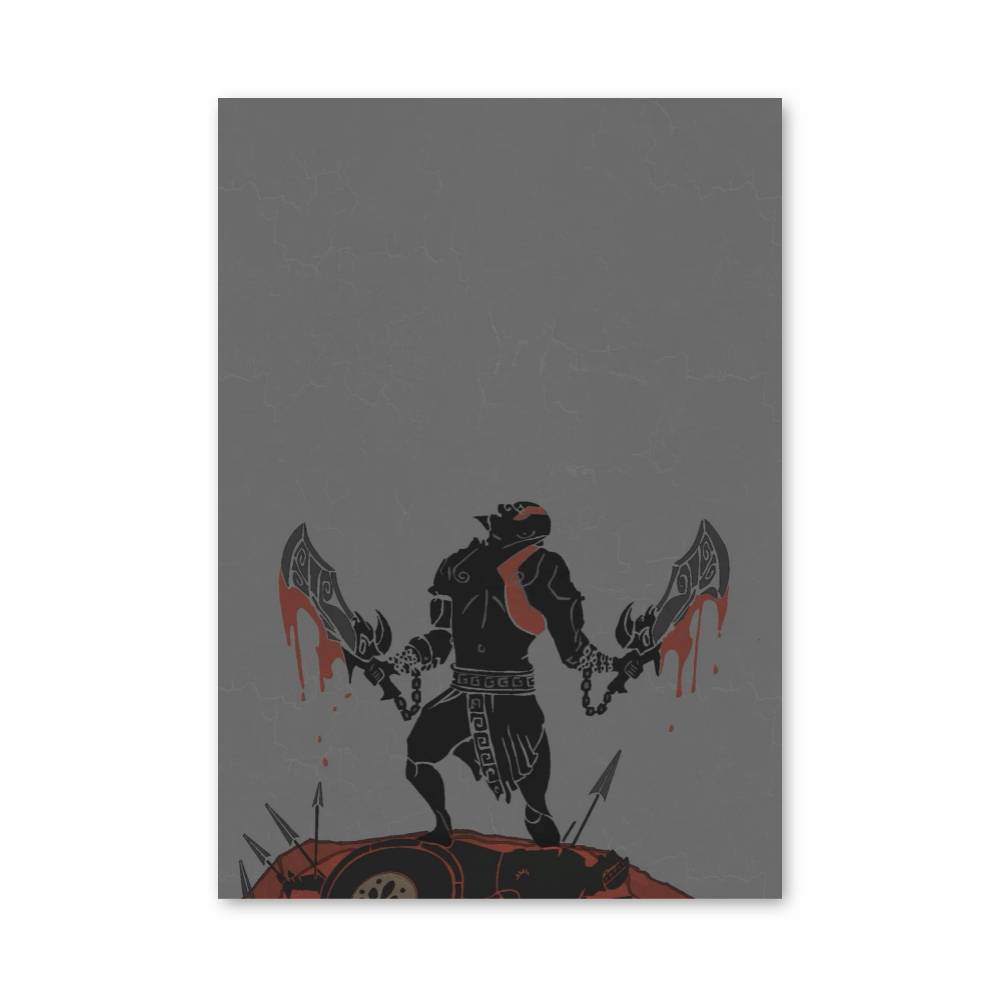 Poster Guerrier Sanguinaire