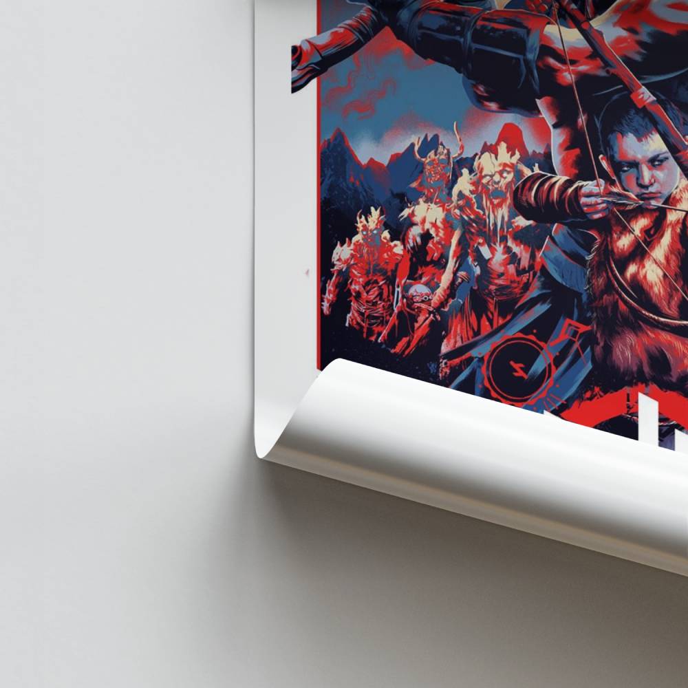 Pôster Triunfo de God of War