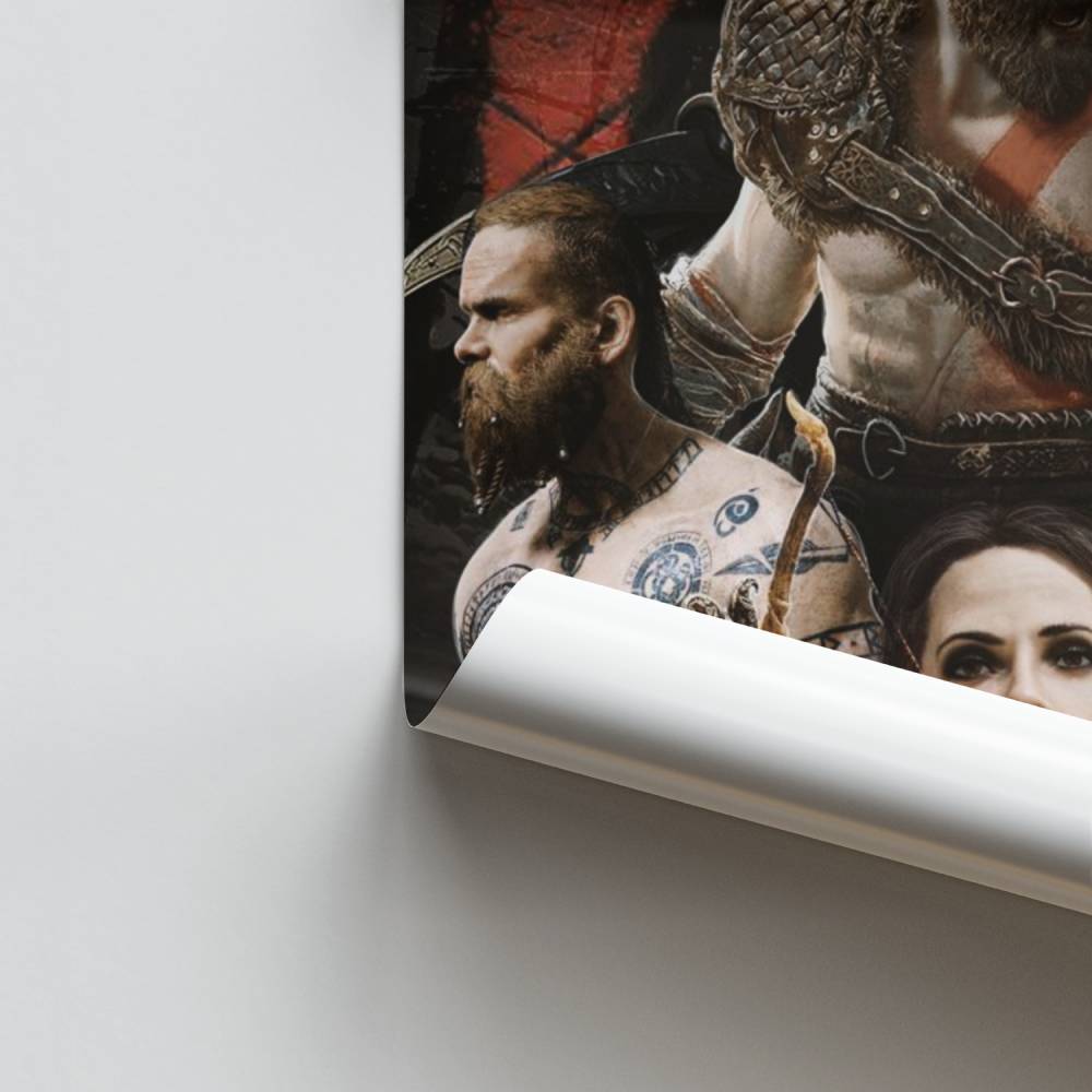 Pôster dos Guerreiros Nórdicos