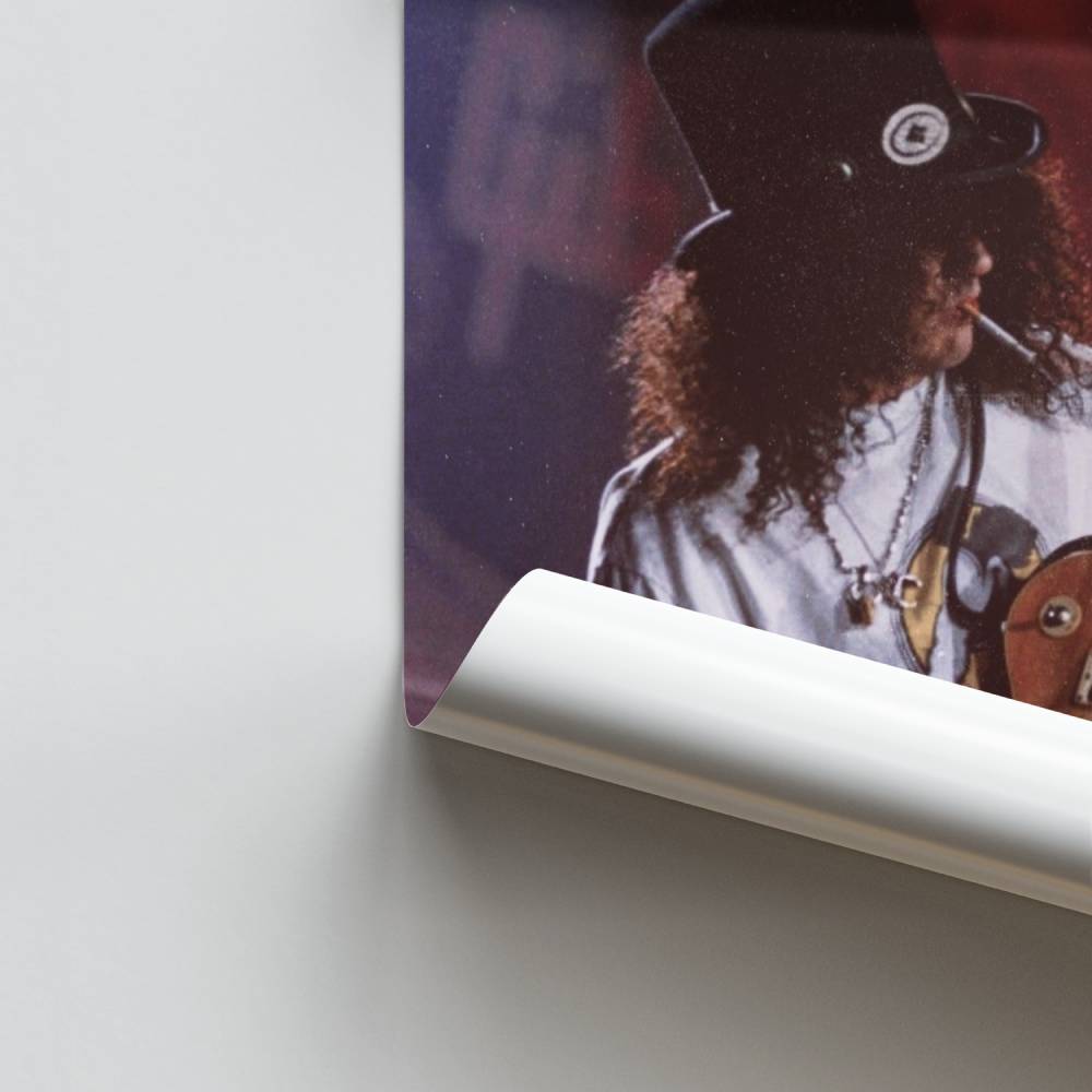 Pôster Guitarra Rock N' Roll