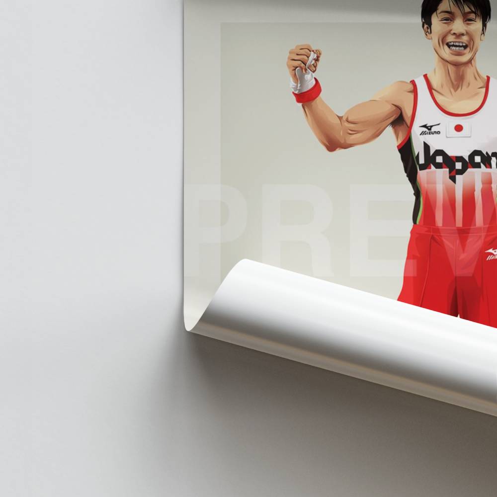 Pôster Campeão de Ginástica
