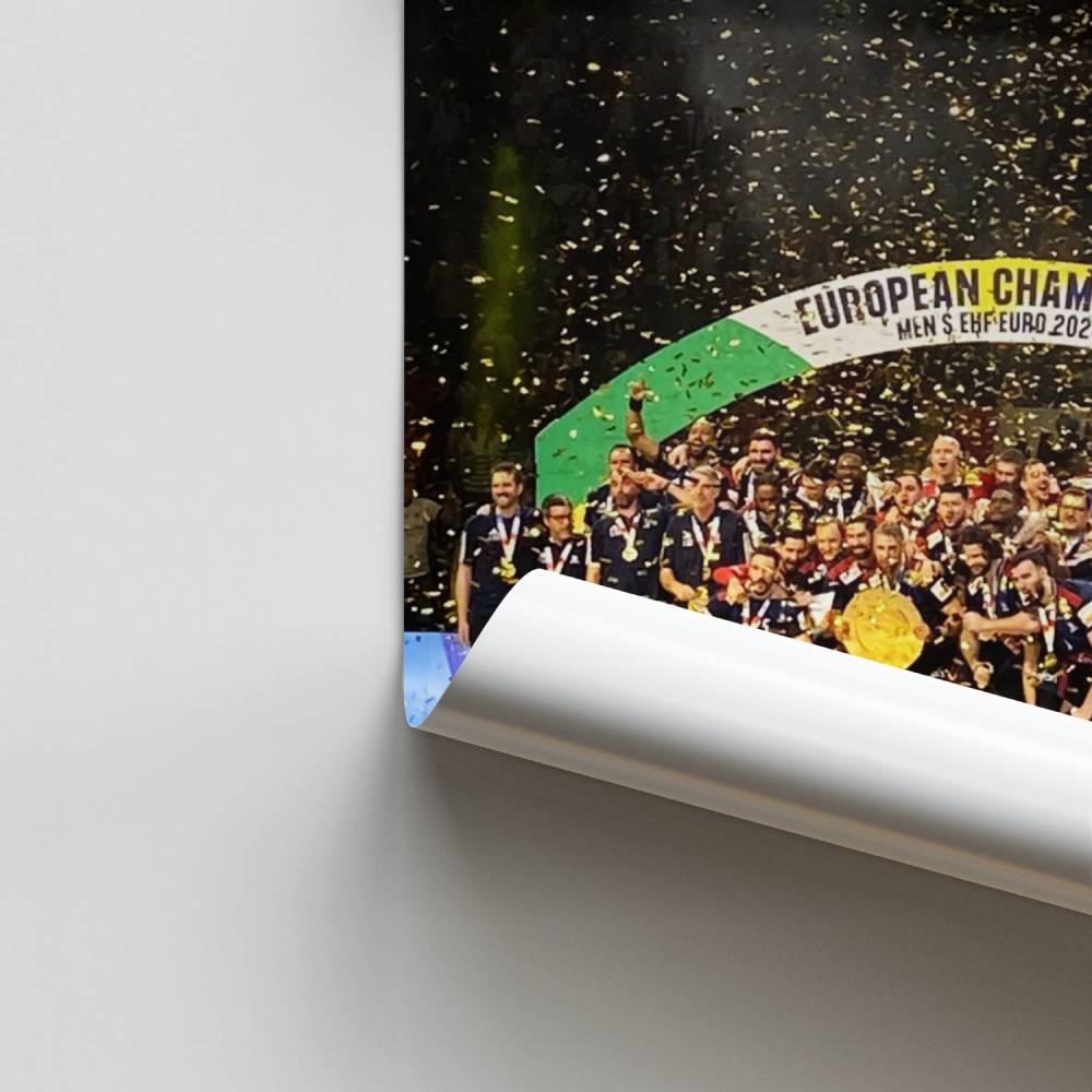 Poster Campeões Europeus de Andebol