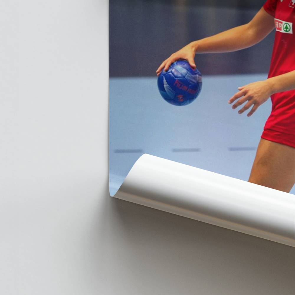 Pôster de Determinação de Handebol