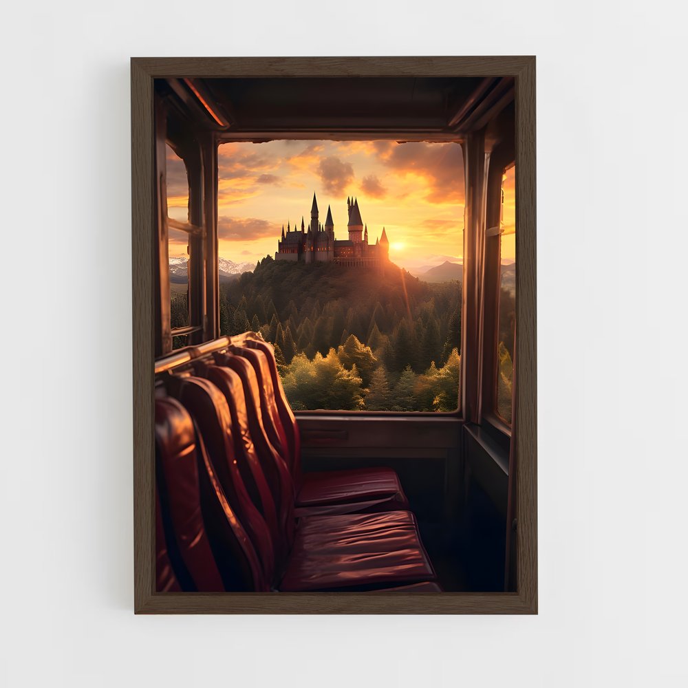 harry-potter-2 cadre Bois foncé