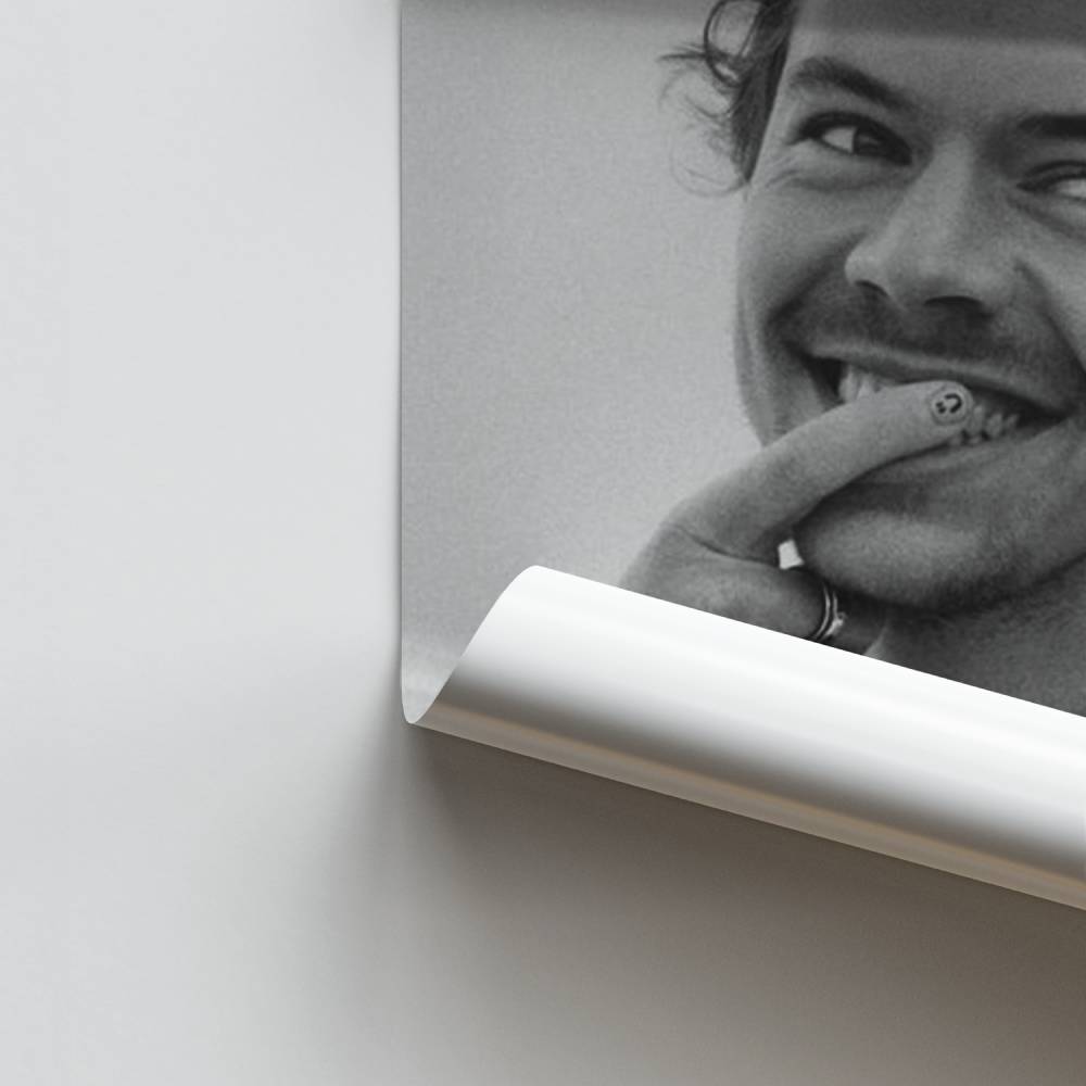 Pôster Harry Styles Sorriso