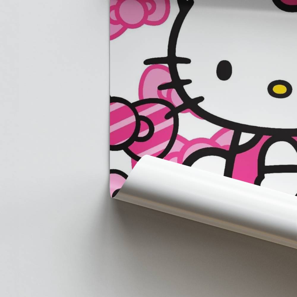 Poster Fita Rosa Hello Kitty
