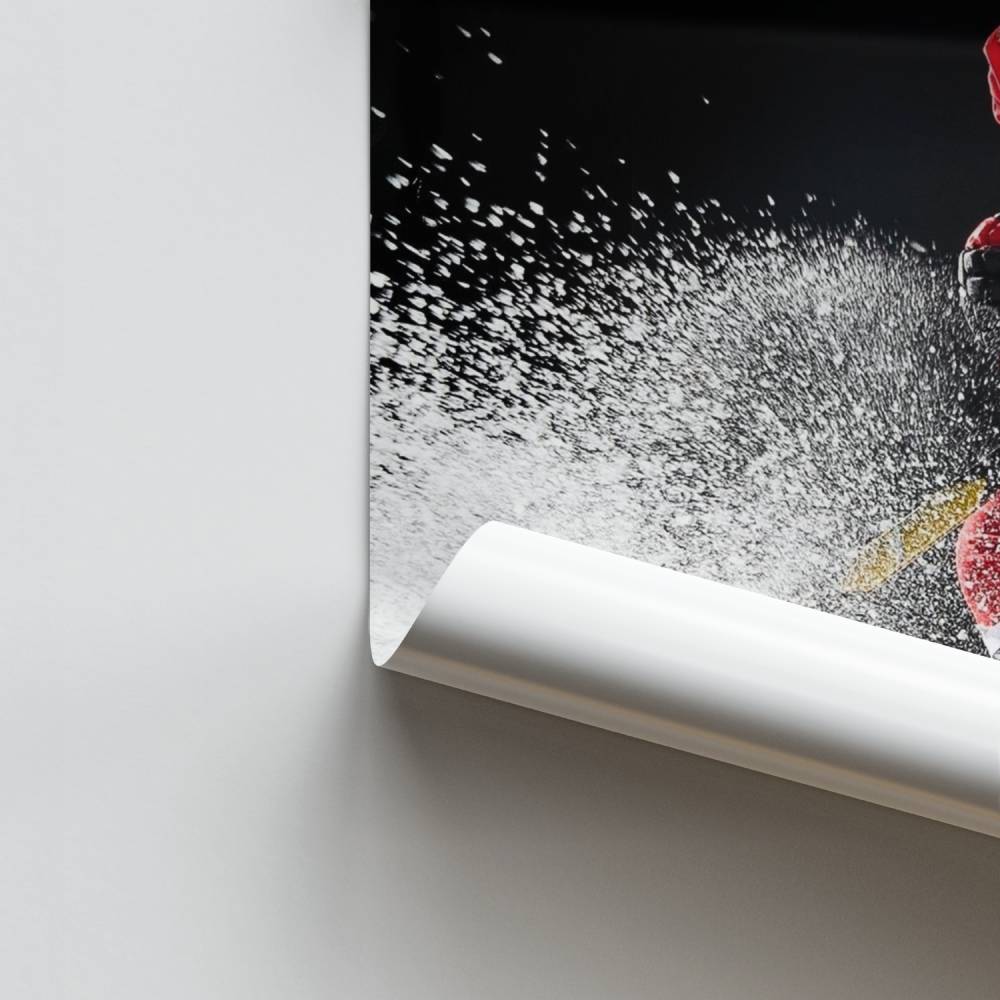 Póster Slide de gelo