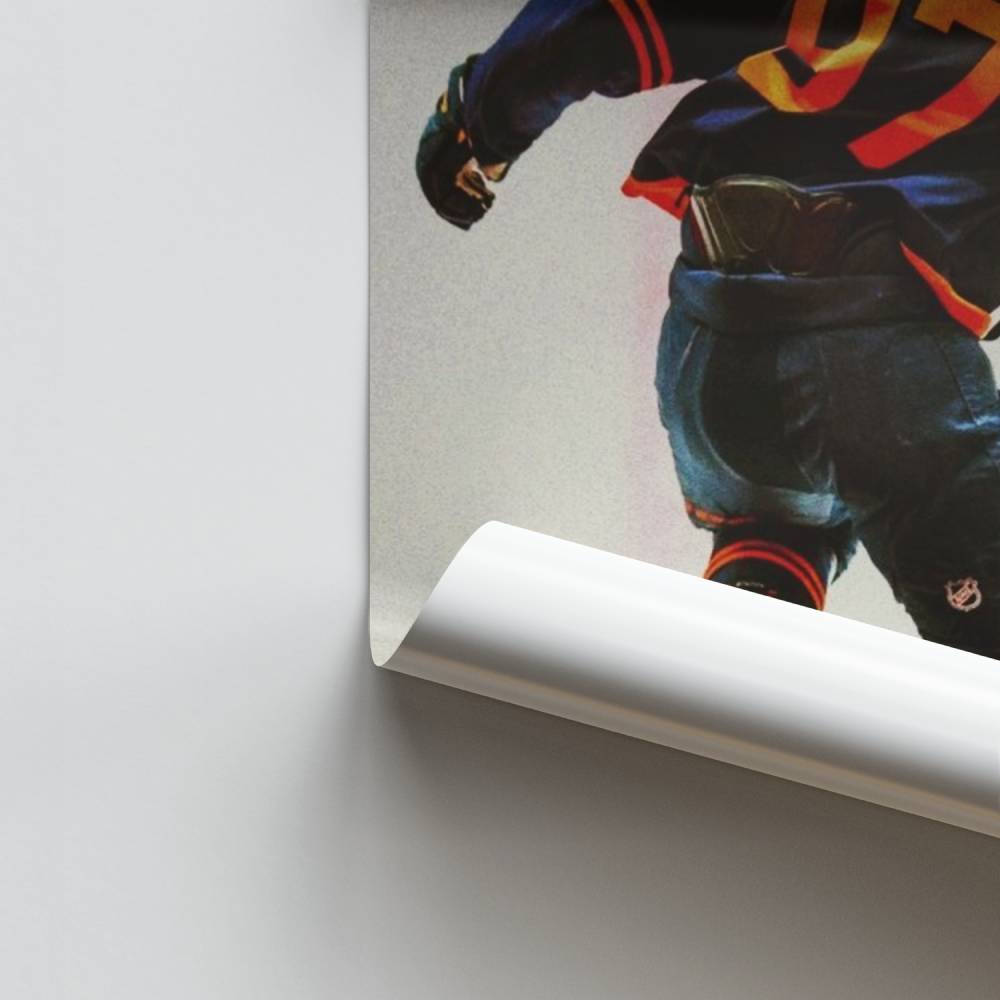 Pôster de fuga do hóquei