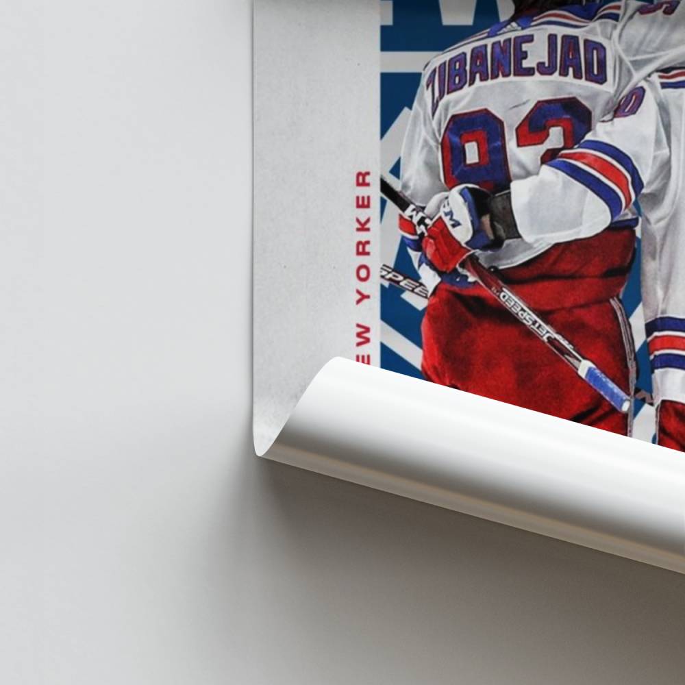 Pôster Duo de Hóquei em Nova York