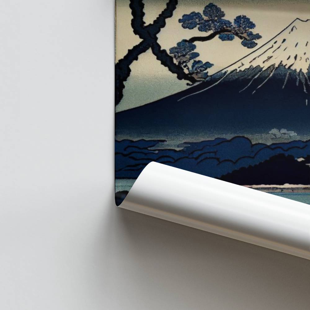 Poster Mont Fuji Sérénité