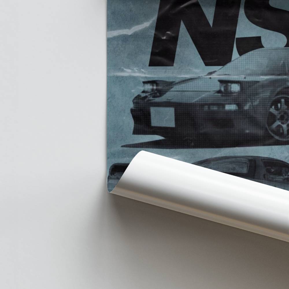 Poster Honda NSX 1990