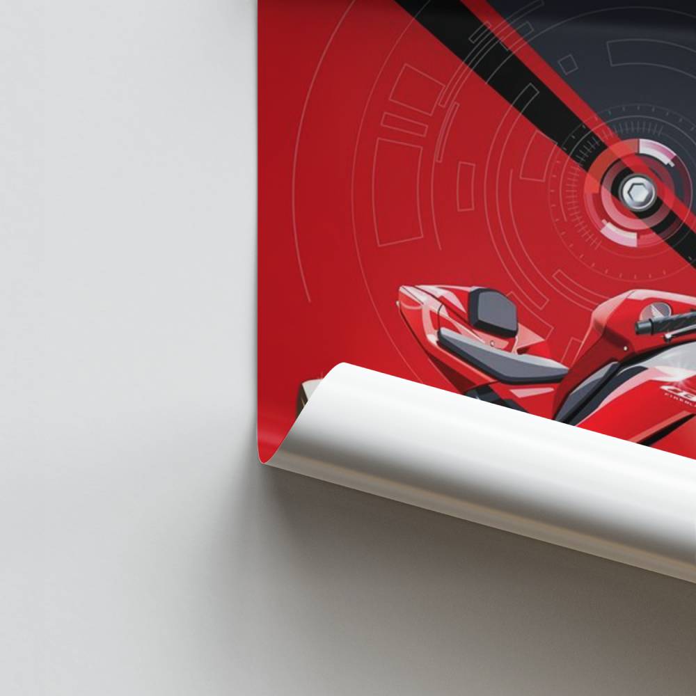 Pôster Honda Esportista