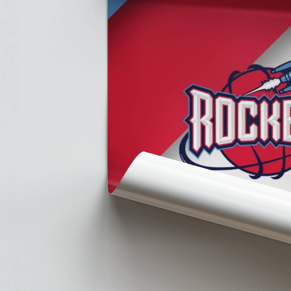 Poster Foguetes Retro