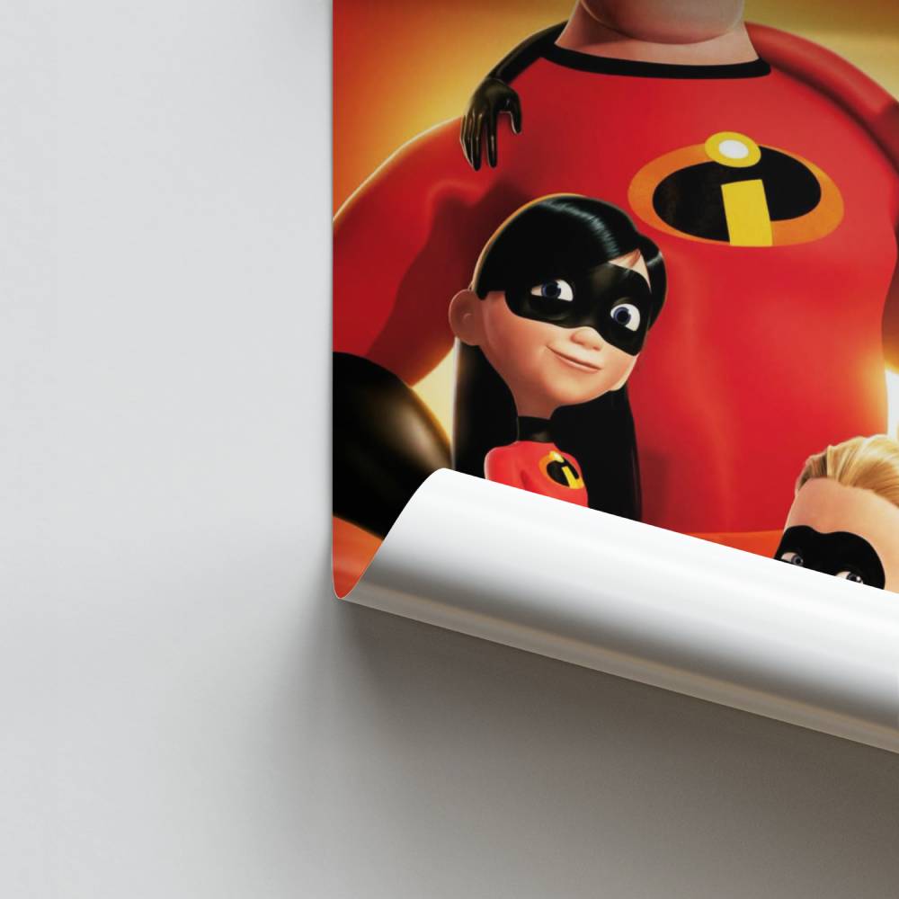 Pôster incrível de família