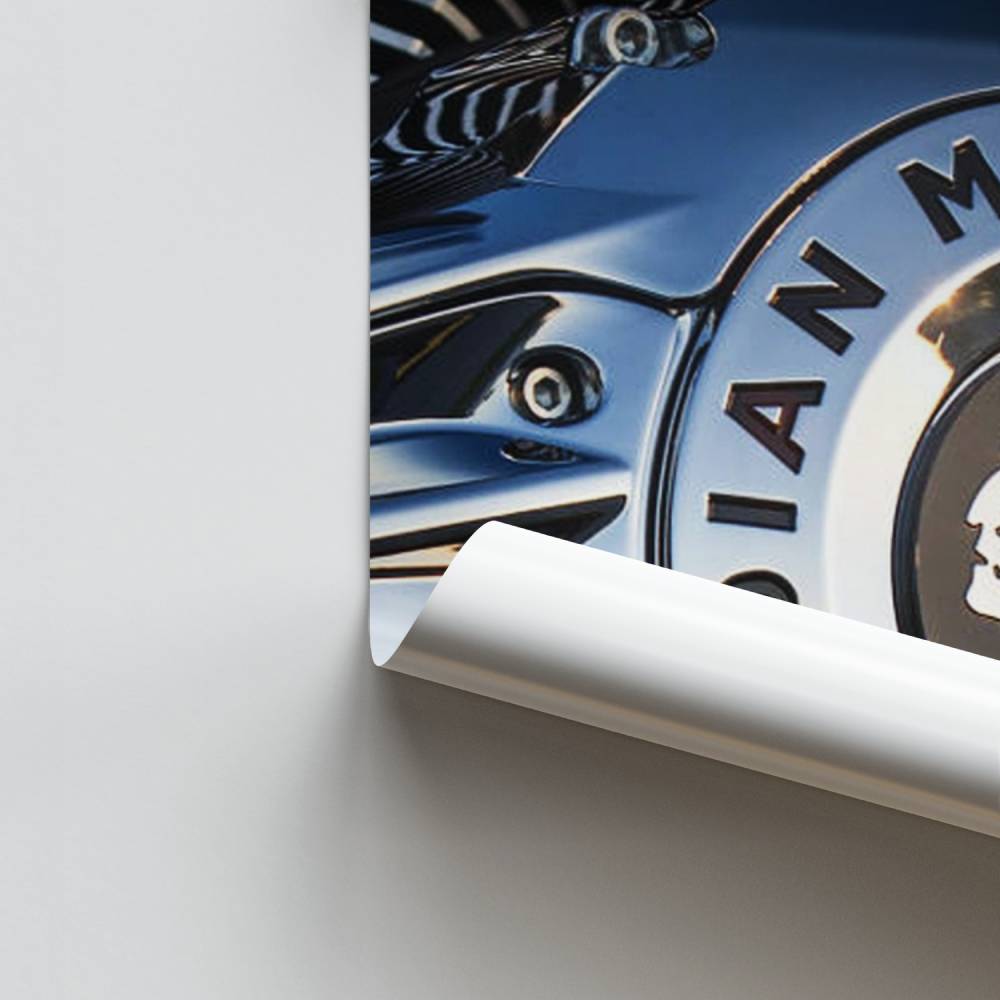 Pôster Herança da motocicleta indiana