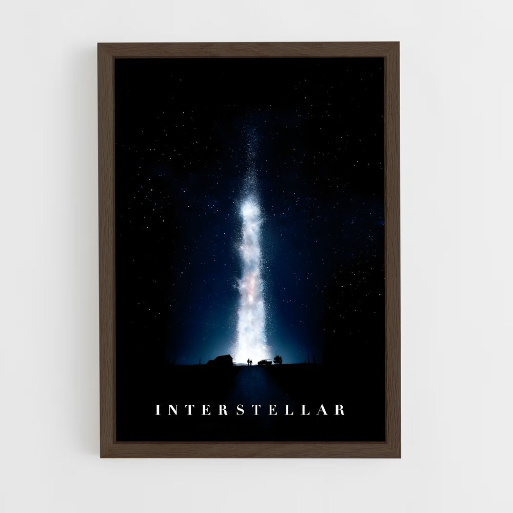 interstellar-5 cadre Bois foncé