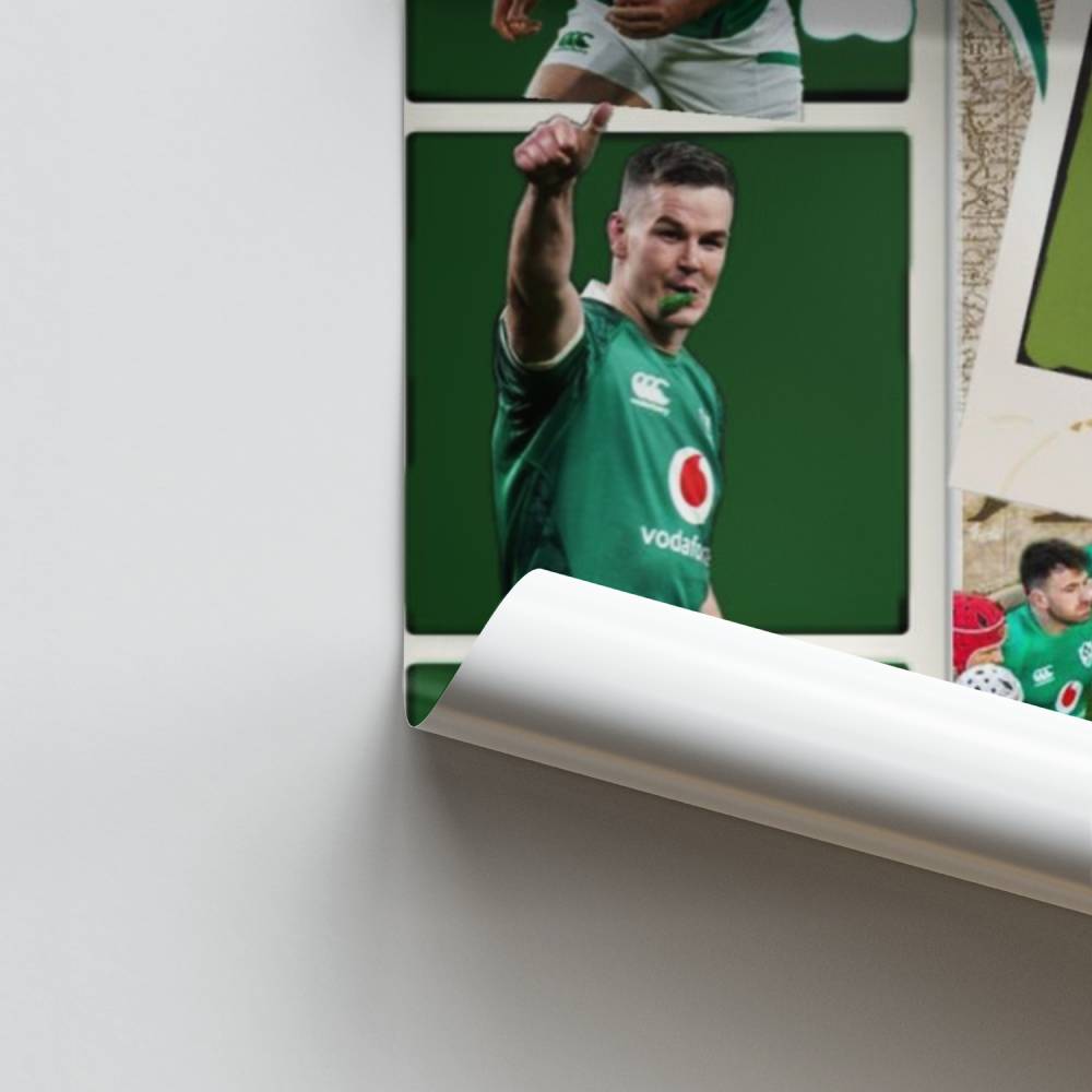 Poster Équipe d'Irlande Rugby