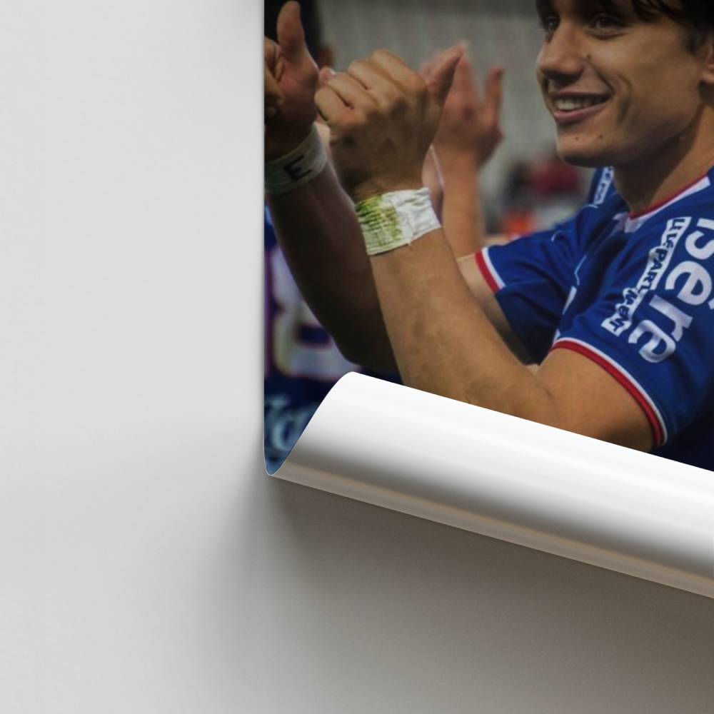 Poster Victoire Rugby Italie