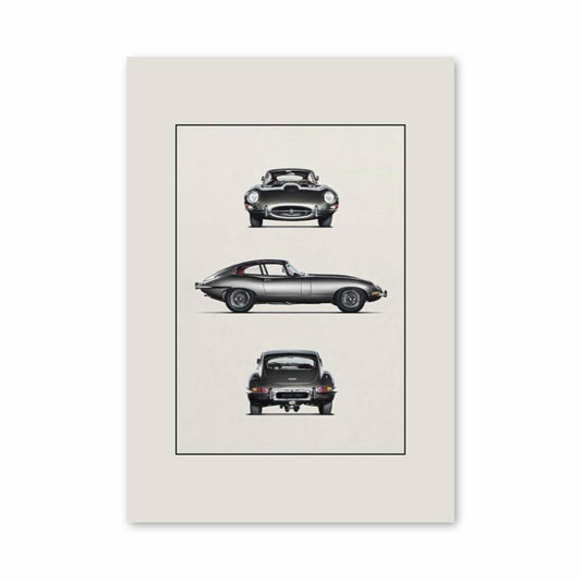 Poster Jaguar E-Type