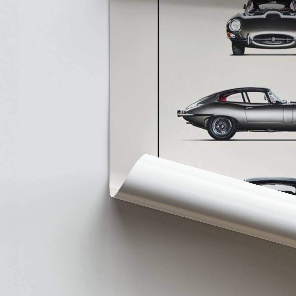 Poster Jaguar E-Type