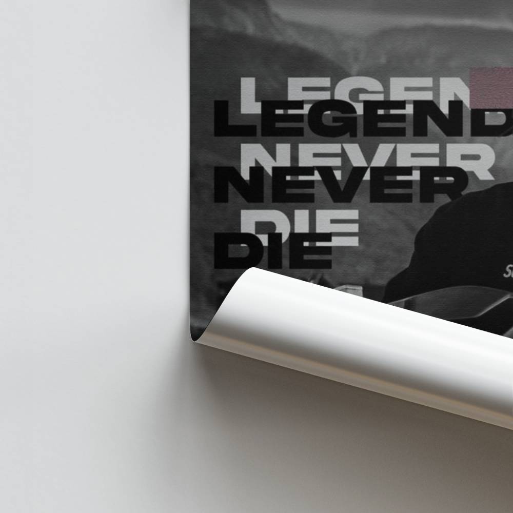 A lenda do pôster nunca morre