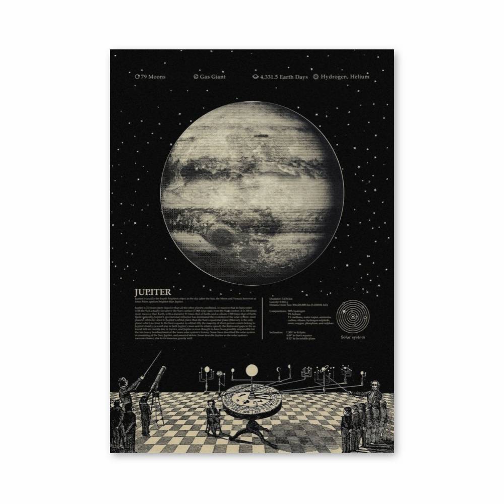 Poster Jupiter Vision Astrale