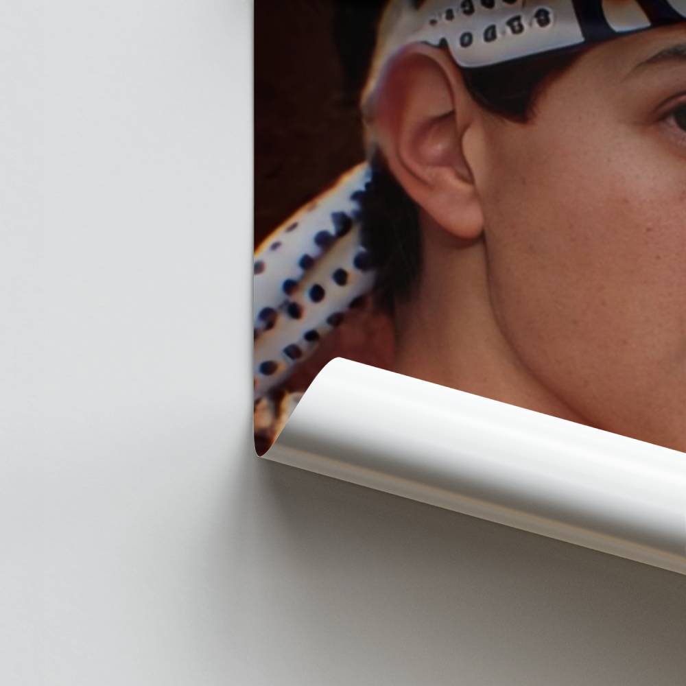 Póster Jovem Cinturão Branco