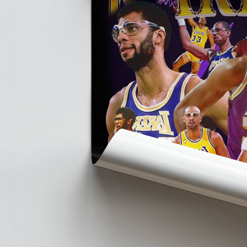 Pôster Lenda de Kareem Lakers