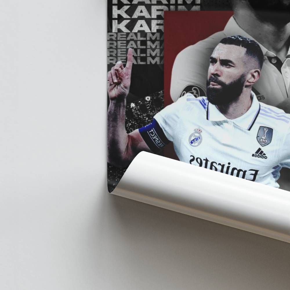 Poster Campeão Benzema