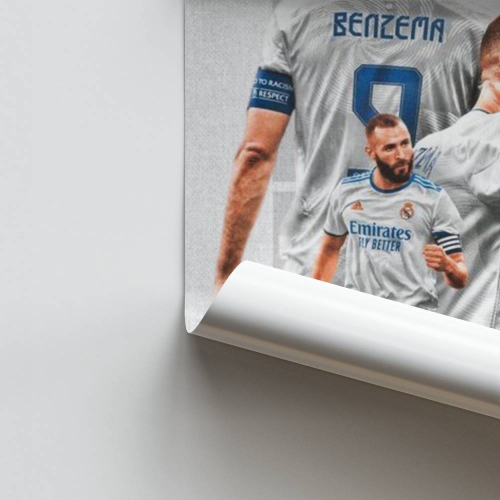 Póster Campeão Branco