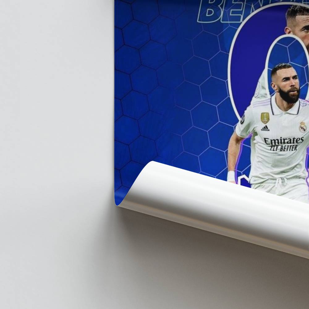 Poster Estrela de Benzema