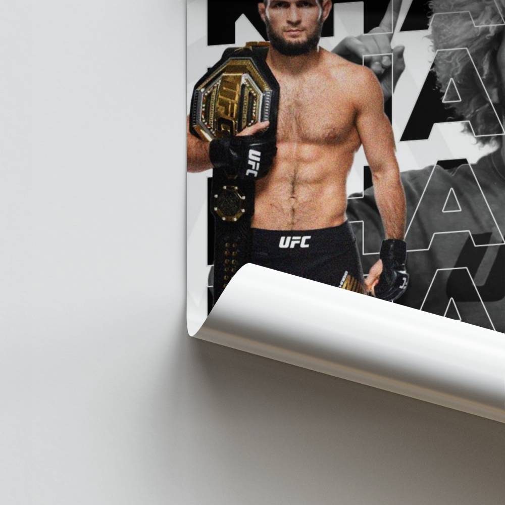 Campeão de cartazes Khabib