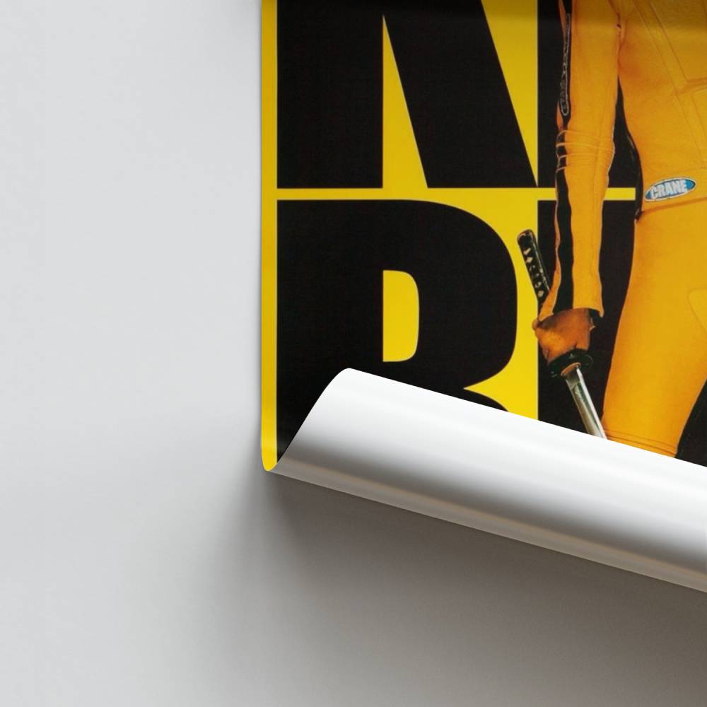 Pôster de vingança amarela