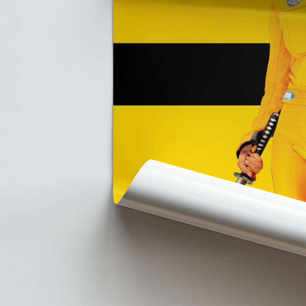 Pôster Lâmina Amarela