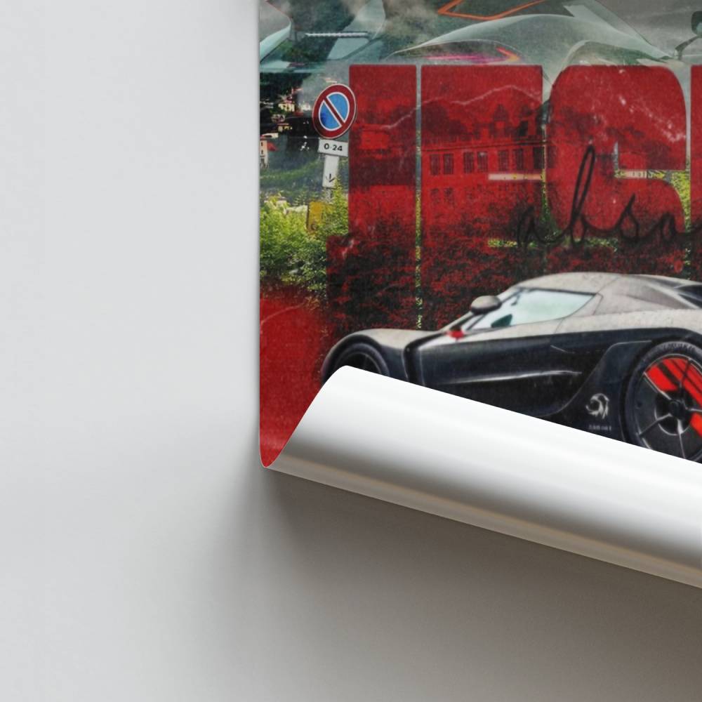 Poster Koenigsegg Exposé