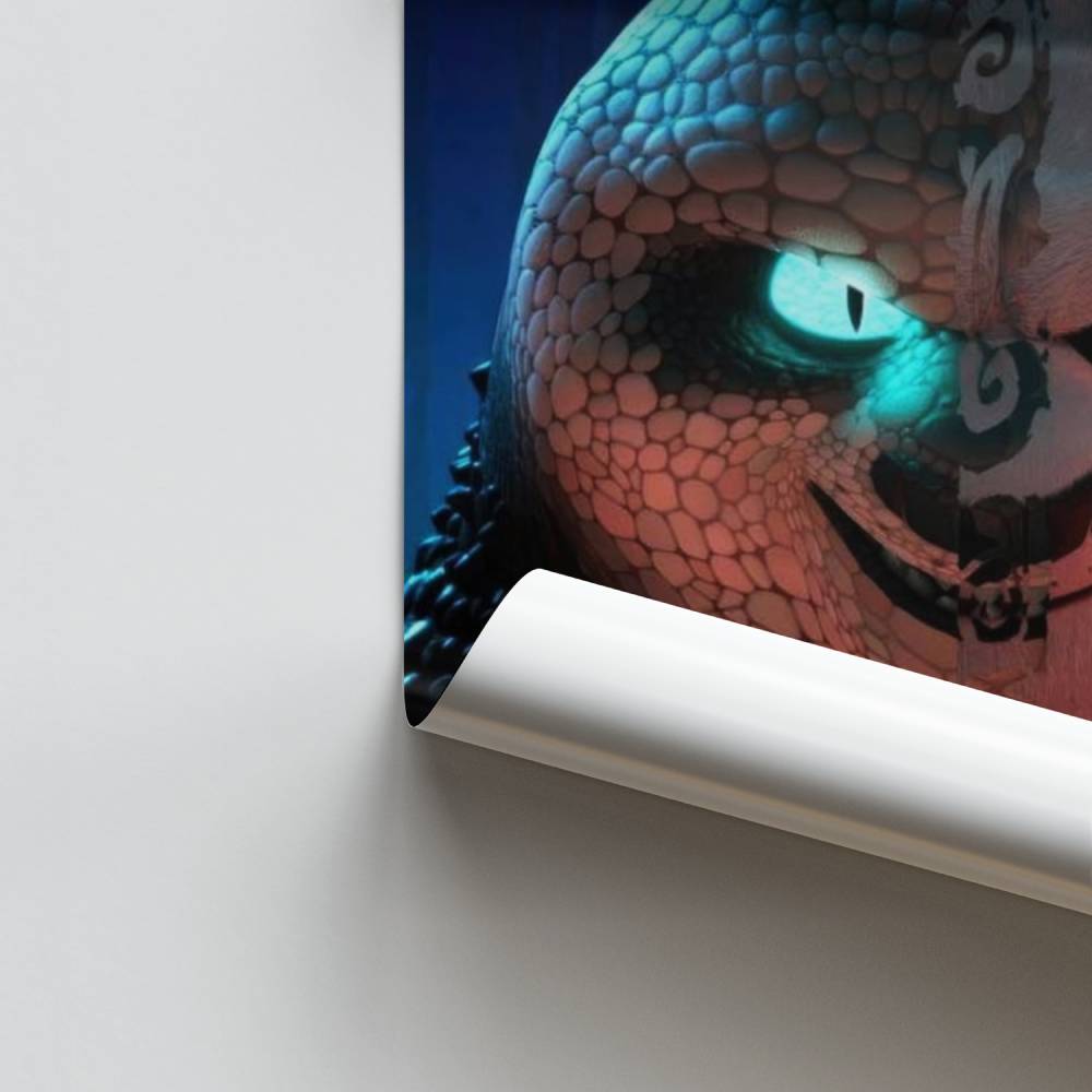 Pôster Mestre Panda