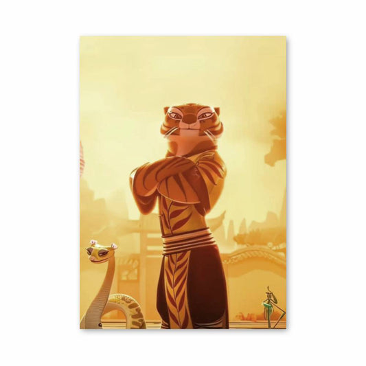 Poster Tigresse Kung Fu