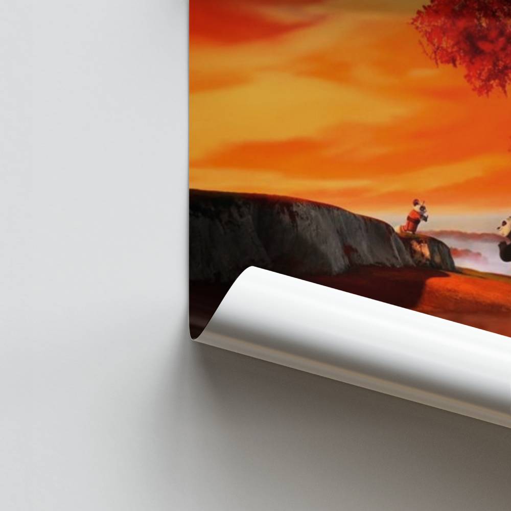 Poster Art Martiaux Automne