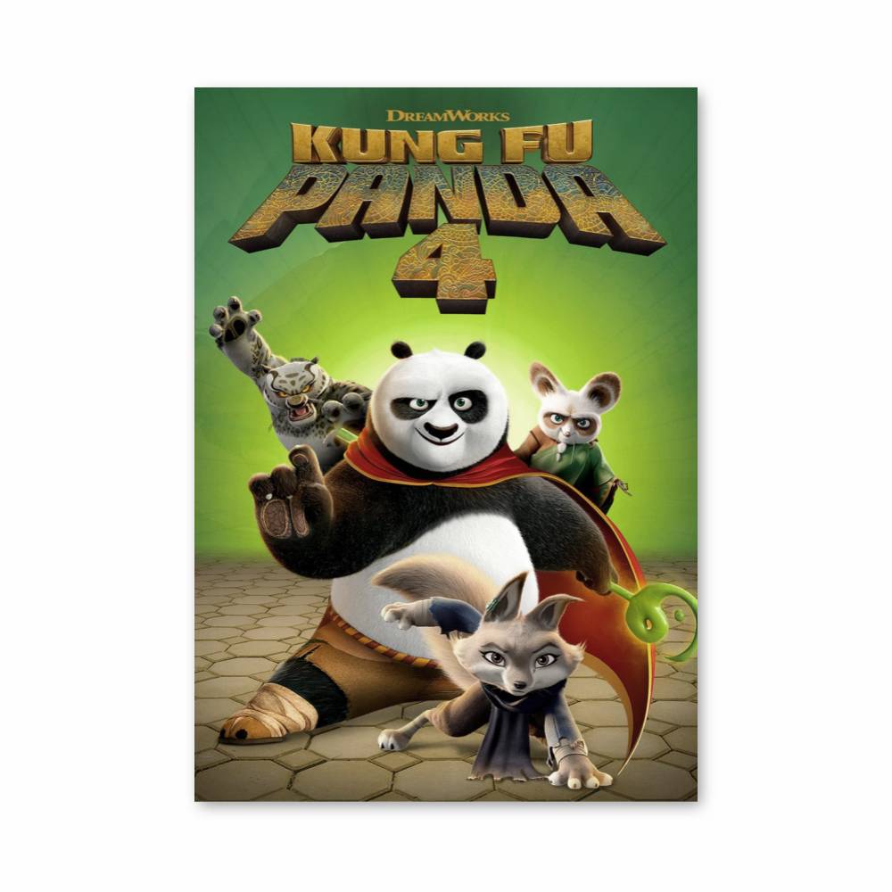 Poster Kung Fu Panda 4
