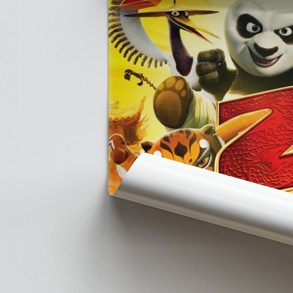 Pôster de aventura do Panda Kung Fu
