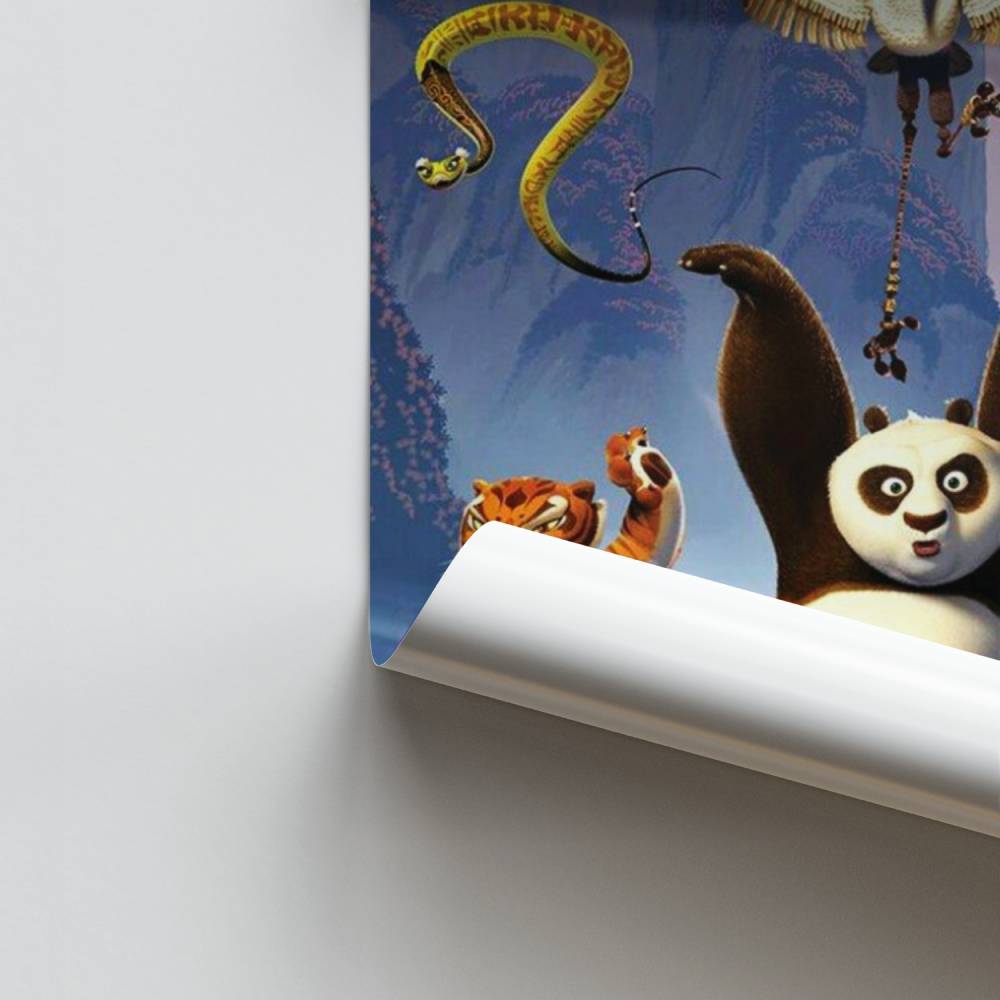 Poster Arts Martiaux Panda