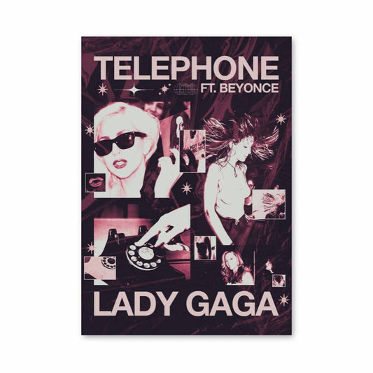 Poster Telephone Retro