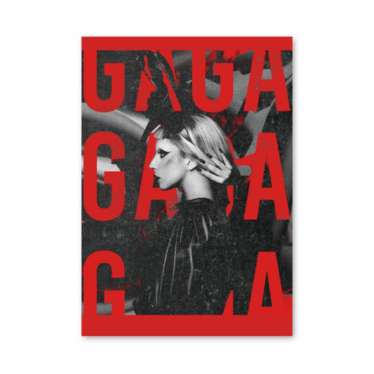 Poster Gaga Rouge