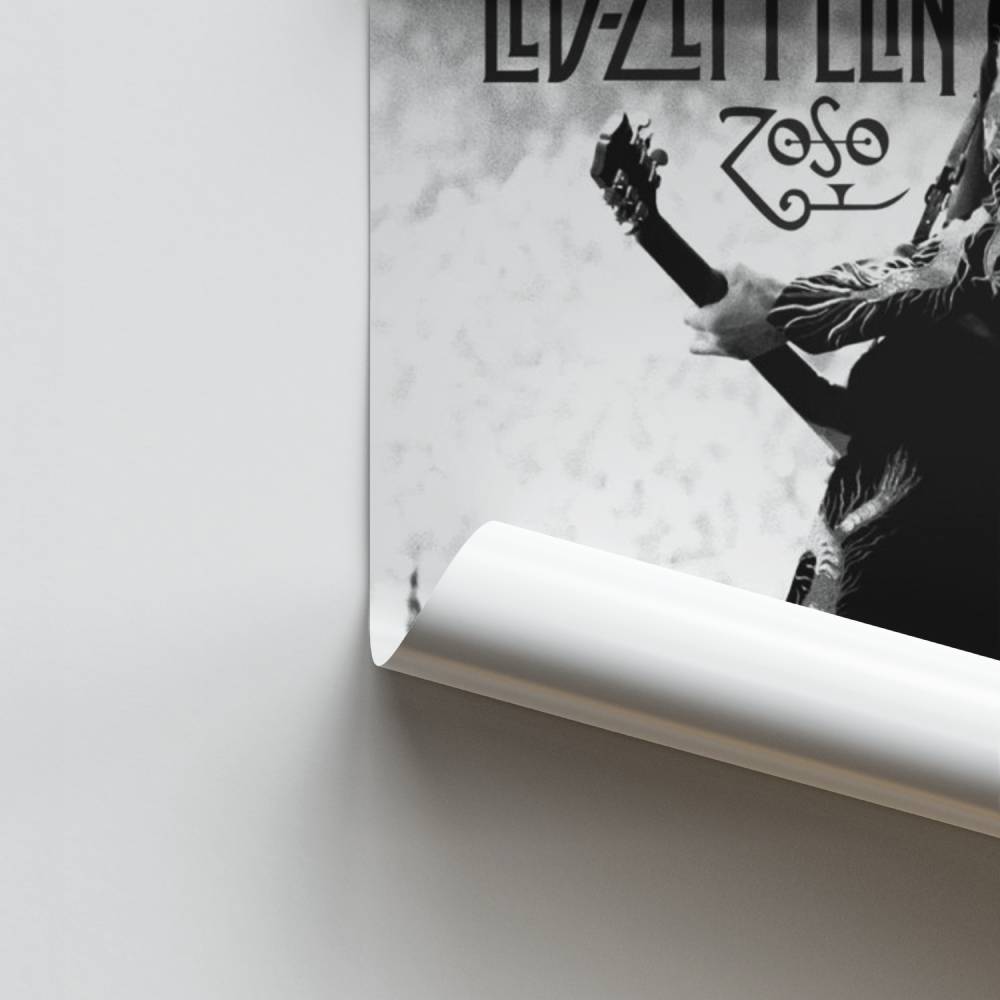 Pôster Led Zeppelin Lenda do Rock